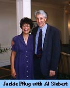 [ Photo of Jackie Pflug and Al Siebert ]